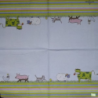 1 serviette Animaux Ferme-18