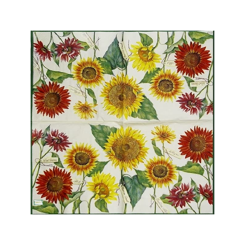 1serviette papier Tournesols-7