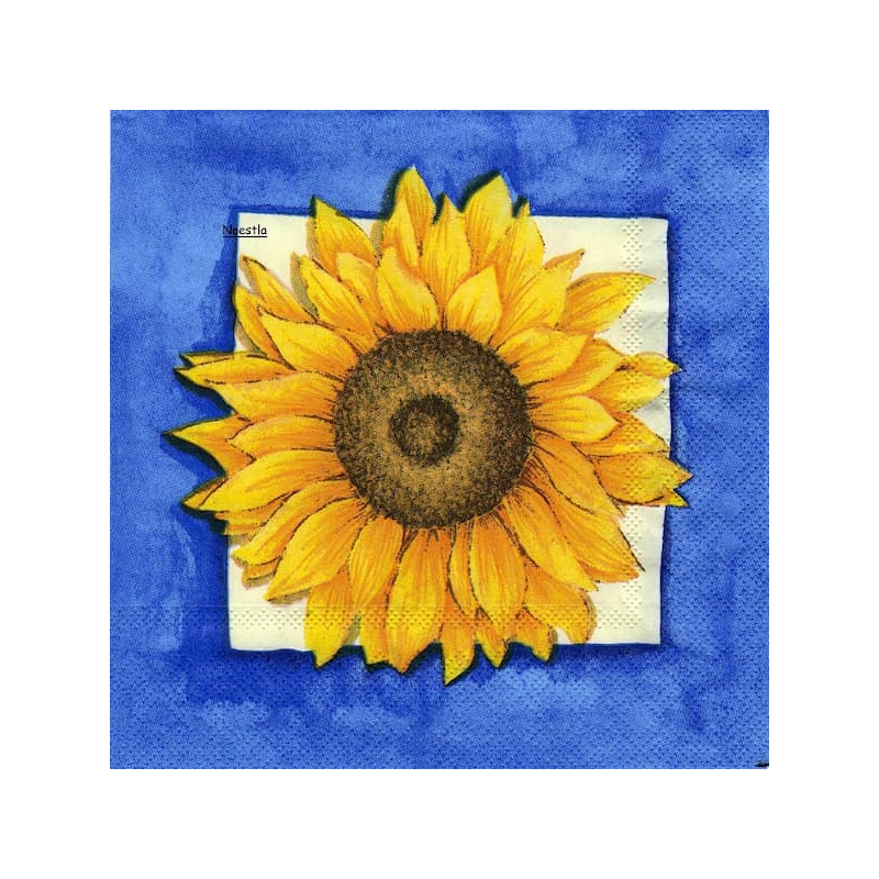1serviette papier Tournesols-9