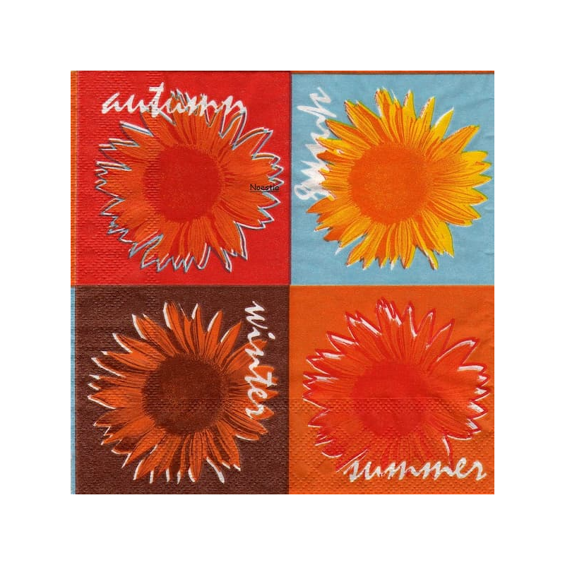 1 serviette Les Tournesols -12