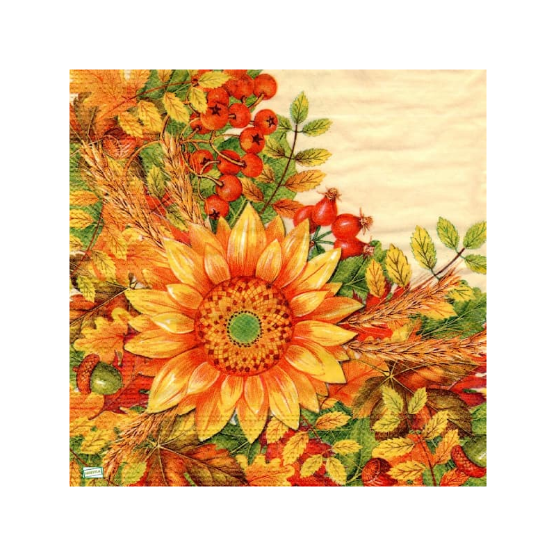 1 serviette Les Tournesols -15