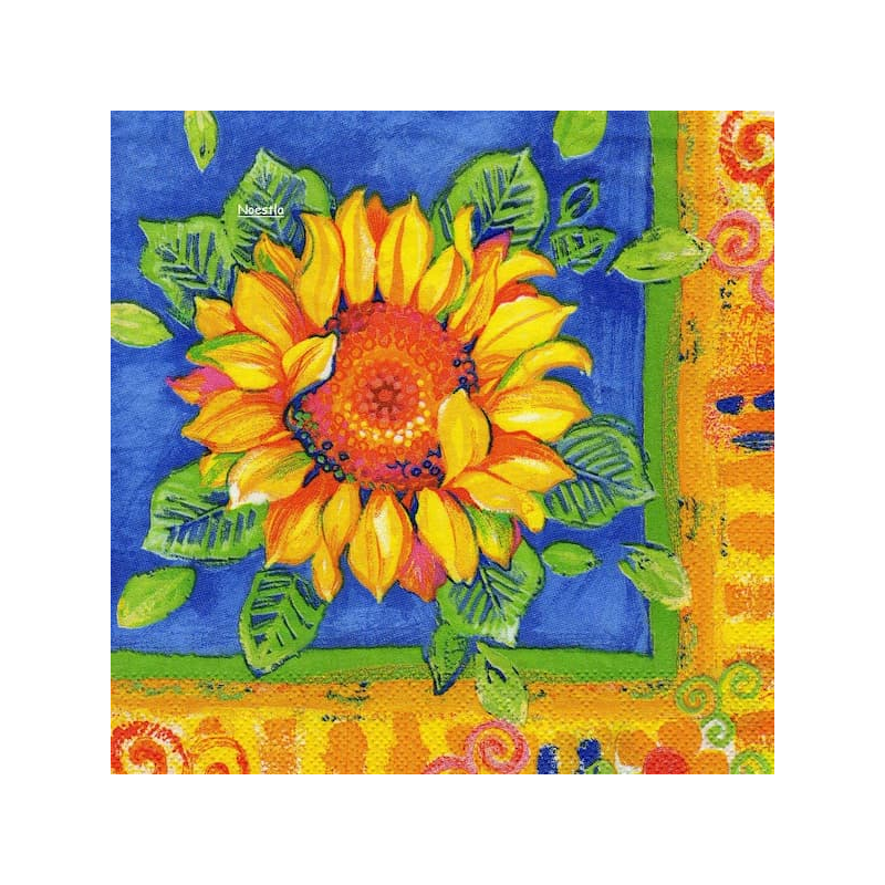 1 serviette Les Tournesols -16