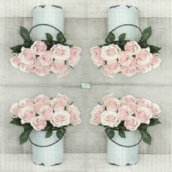 1serviette papier Les Roses-55