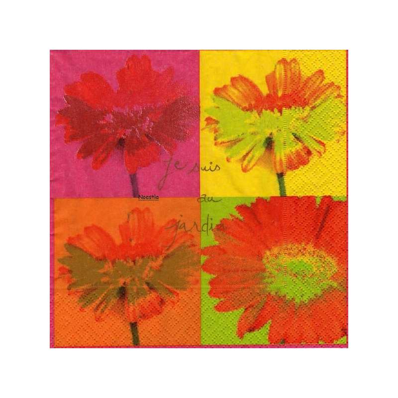 1 serviette Les Marguerites-32