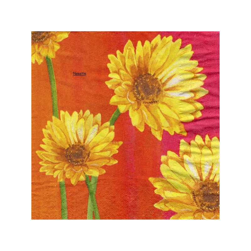 1 serviette Les Marguerites-33