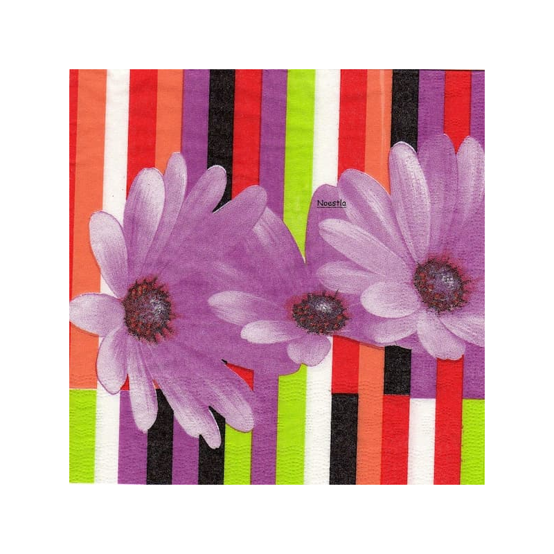 5 serviettes Les Marguerites-40