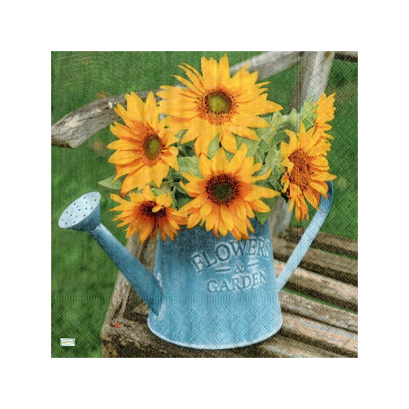 1 serviette Les Tournesols -50