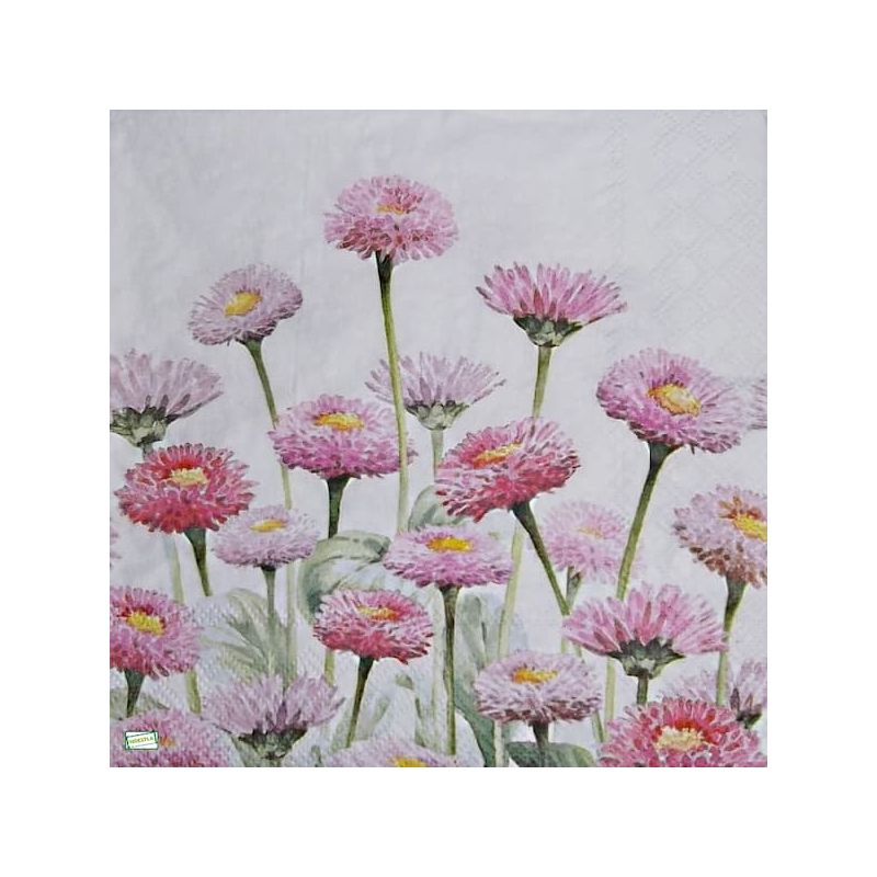 1 serviette Paquerettes-52