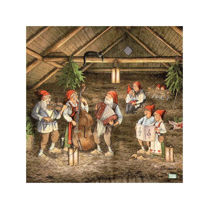 1 serviette papier Lutins -10