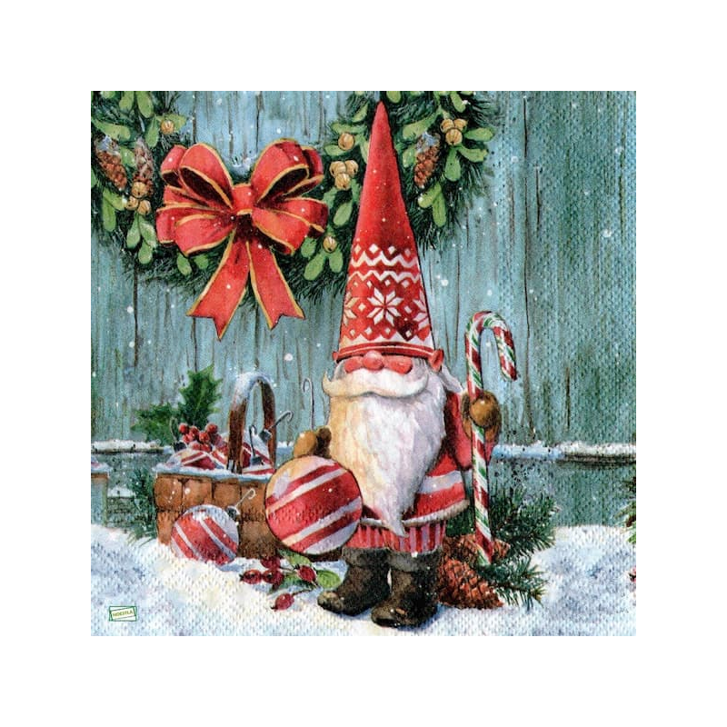 1 serviette Le Gnome -12