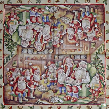 1 serviette Les Lutins -13