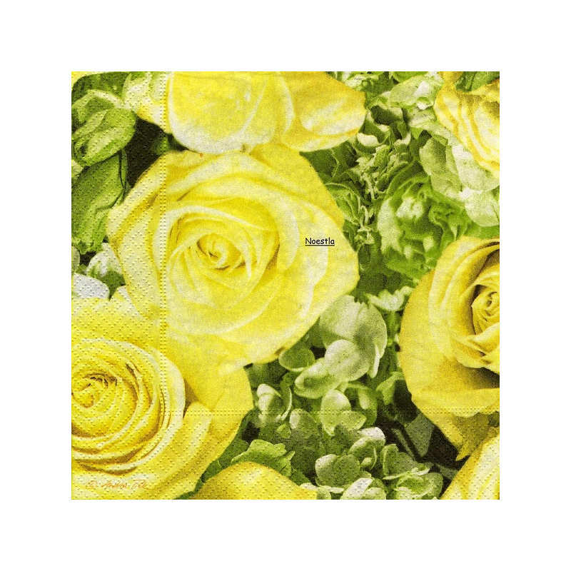 1serviette papier Les Roses-58