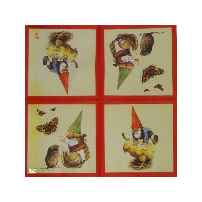 1 serviette Les Lutins -24