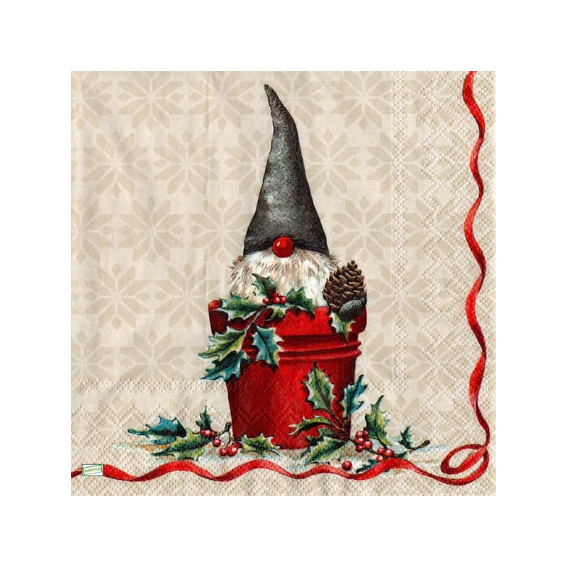 1 serviette Le Gnome -30