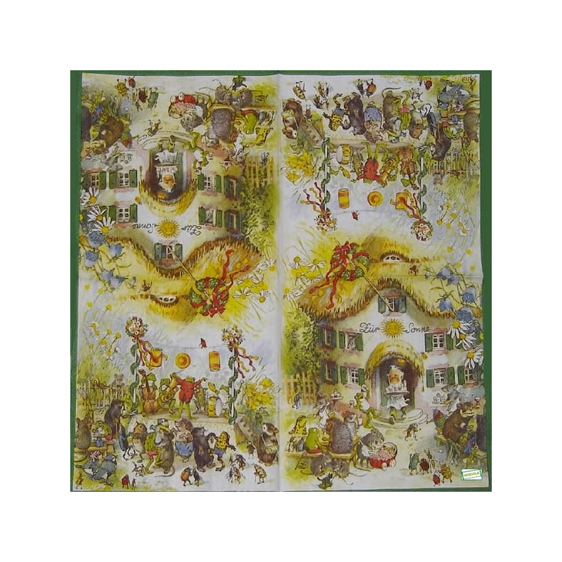 1 serviette Les Lutins -33