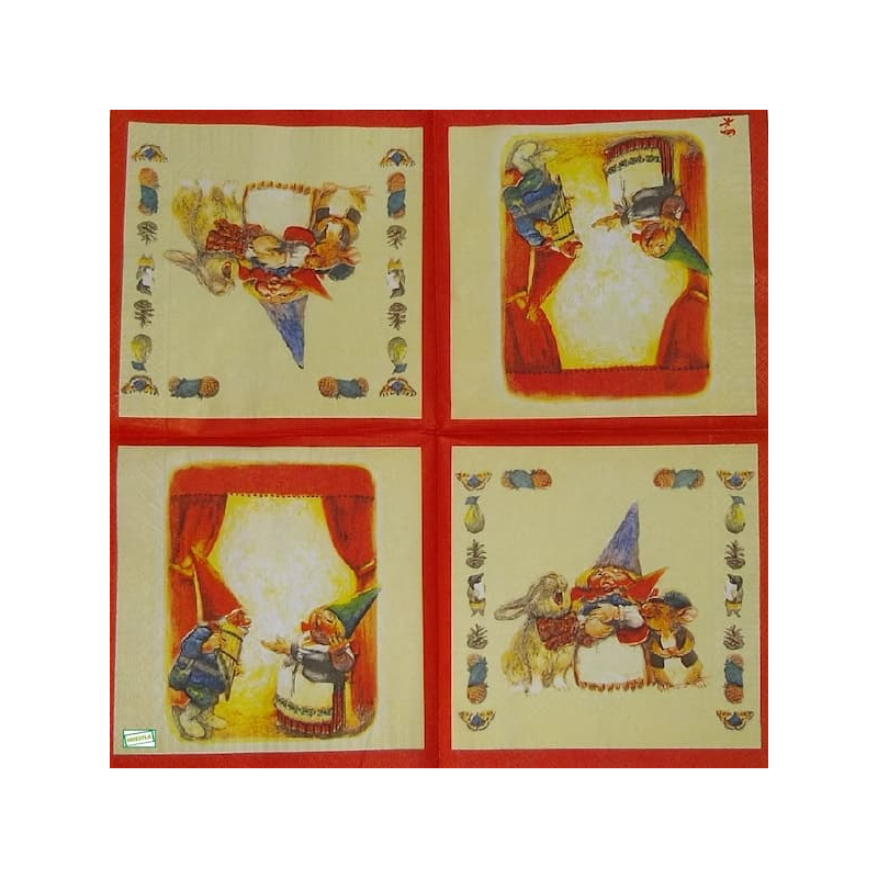 1 serviette Les Lutins -38