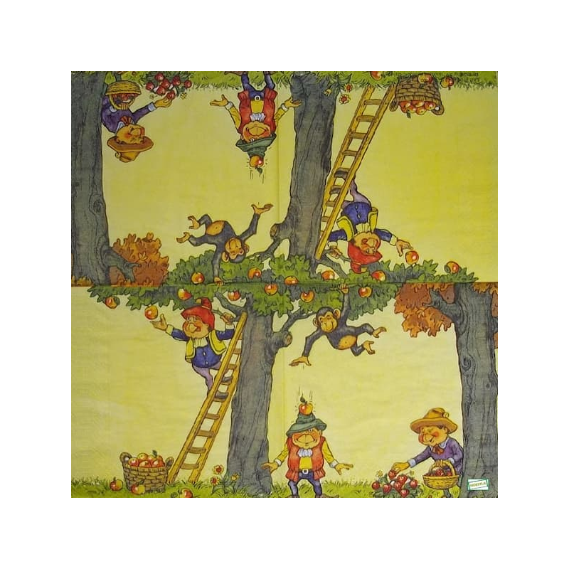 1 serviette Les Lutins -39