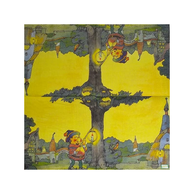 1 serviette Les Lutins -40