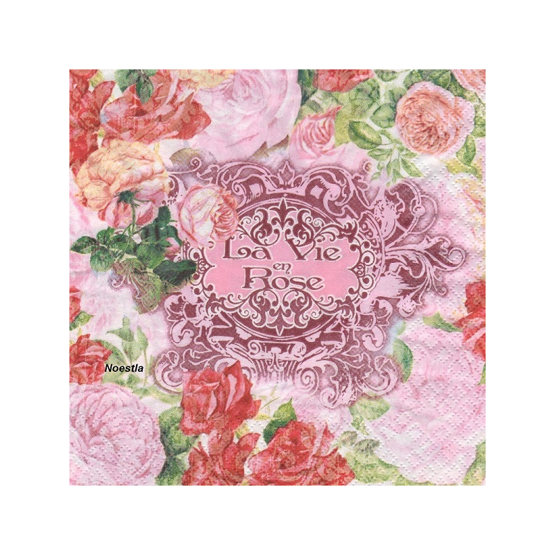 1serviette papier Les Roses-59