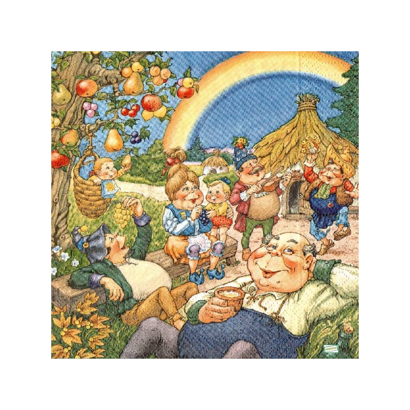 1 serviette Les Lutins -43