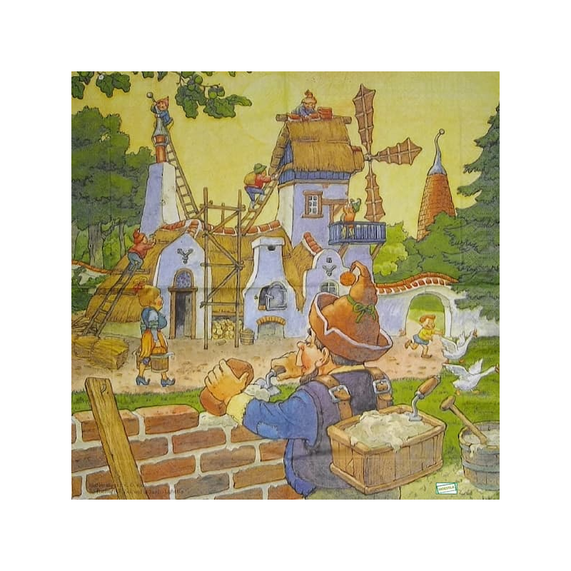 1 serviette Les Lutins -44