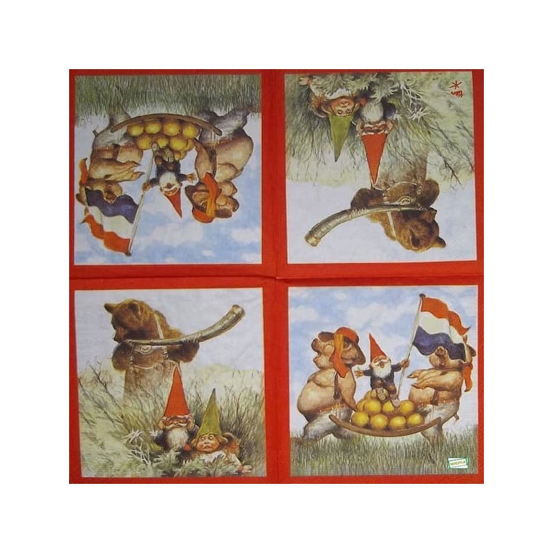 1 serviette Les Lutins -45