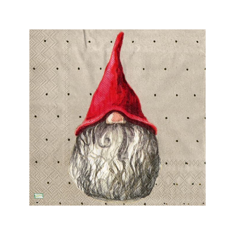 1 serviette Le Gnome -51