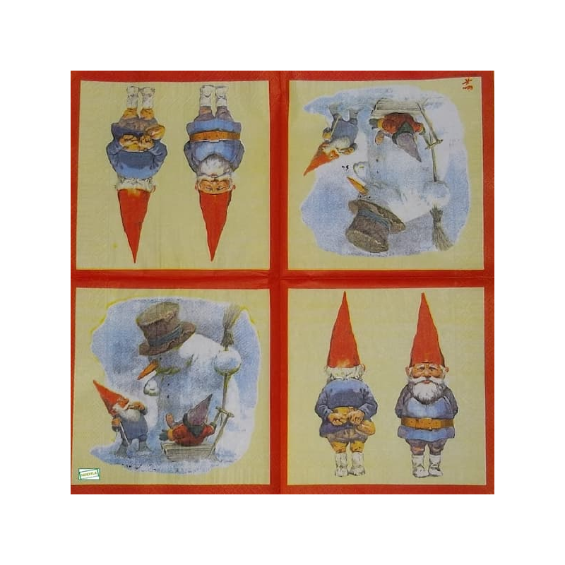 1 serviette Les Lutins -62