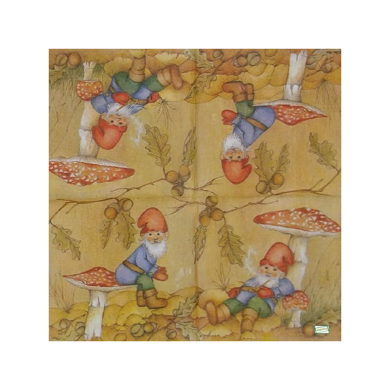 1 serviette Les Lutins -64