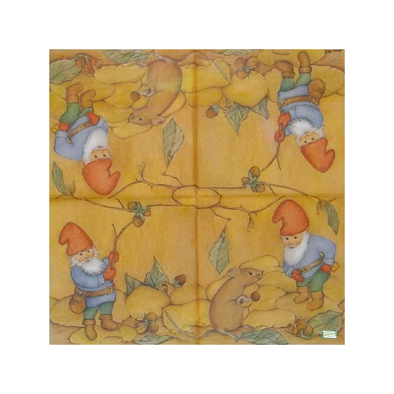 1 serviette Les Lutins -65