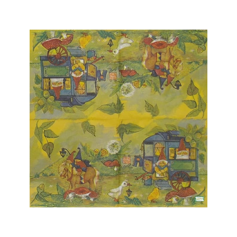 1 serviette Les Lutins -67