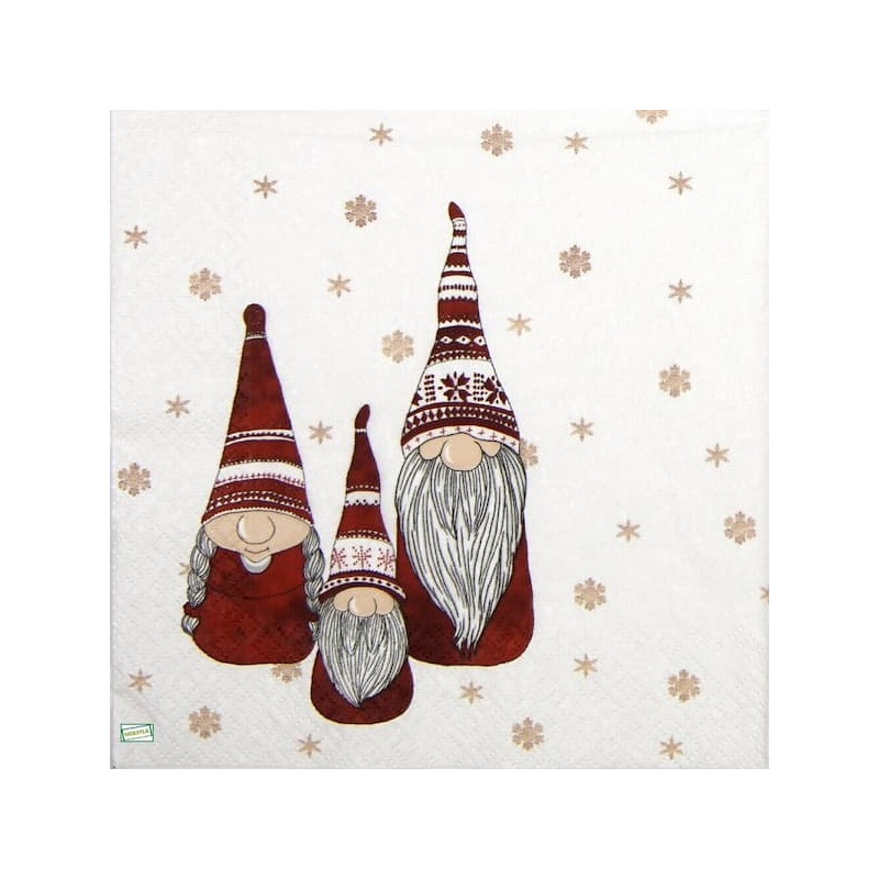 1 serviette Les Gnomes -69