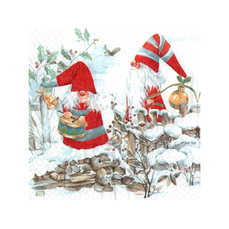 1 serviette Les Gnomes -81