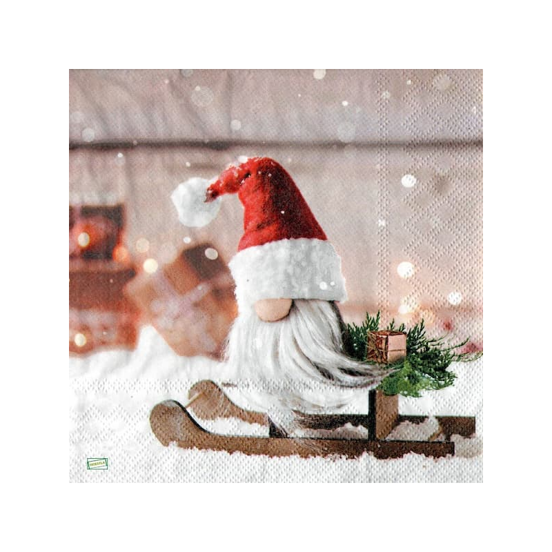 1 serviette Le Gnome -82