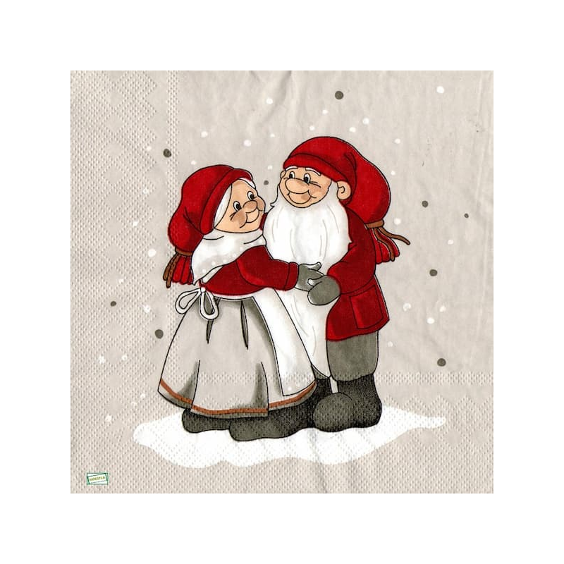 1 serviette Les Lutins -91