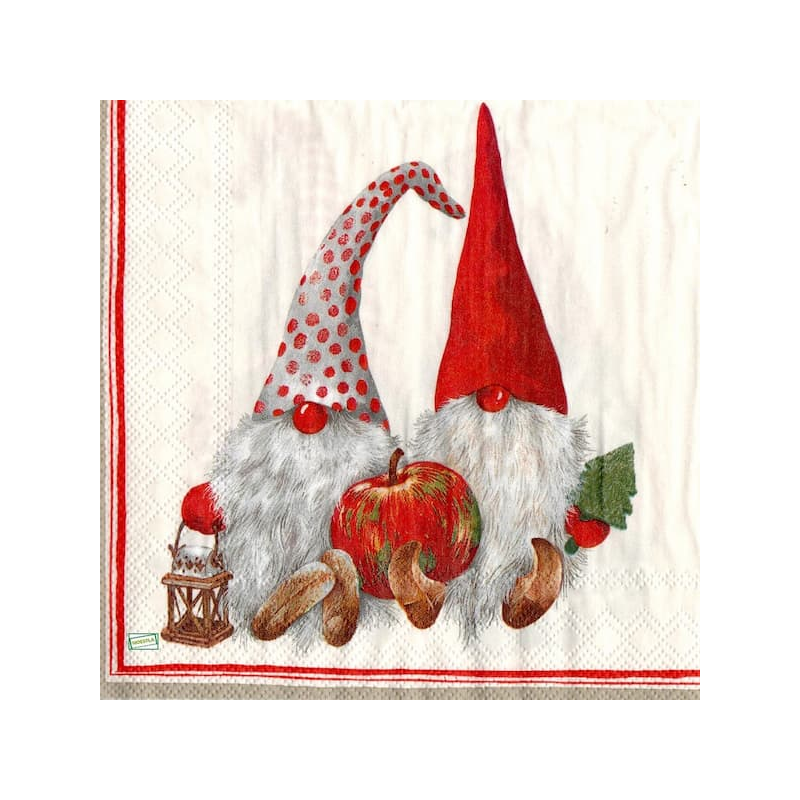 1 serviette Les Gnomes -92