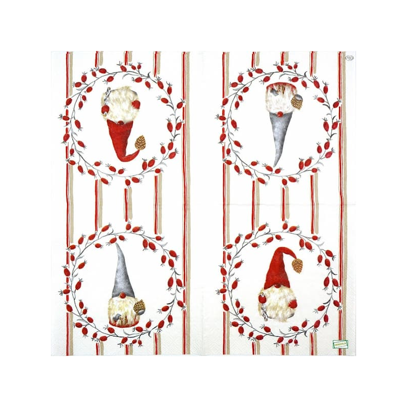 1 serviette Les Gnomes -93