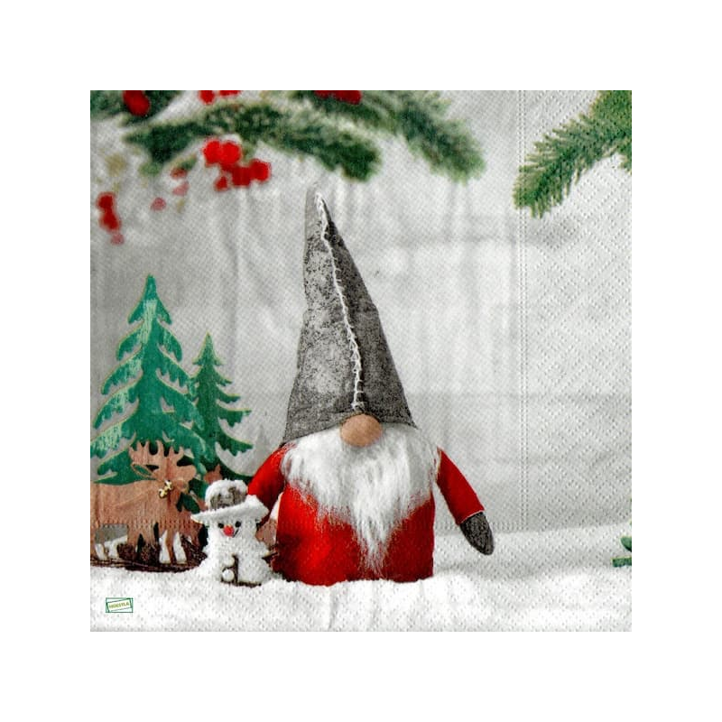 1 serviette Le Gnome -94