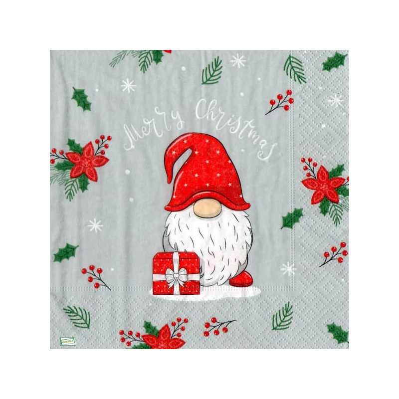 1 serviette Le Gnome -95