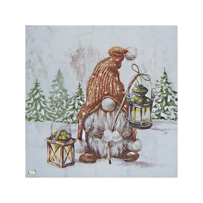 1 serviette Le Gnome -98