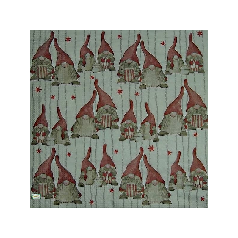 1 serviette Les Gnomes-99