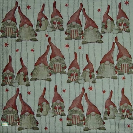 1 serviette Les Gnomes-99