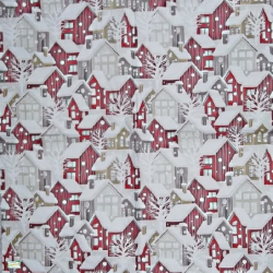 1serviette Paysage Enneigé-9