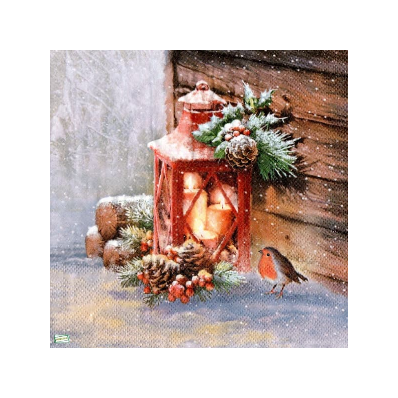 1serviette Paysage Enneigé-19