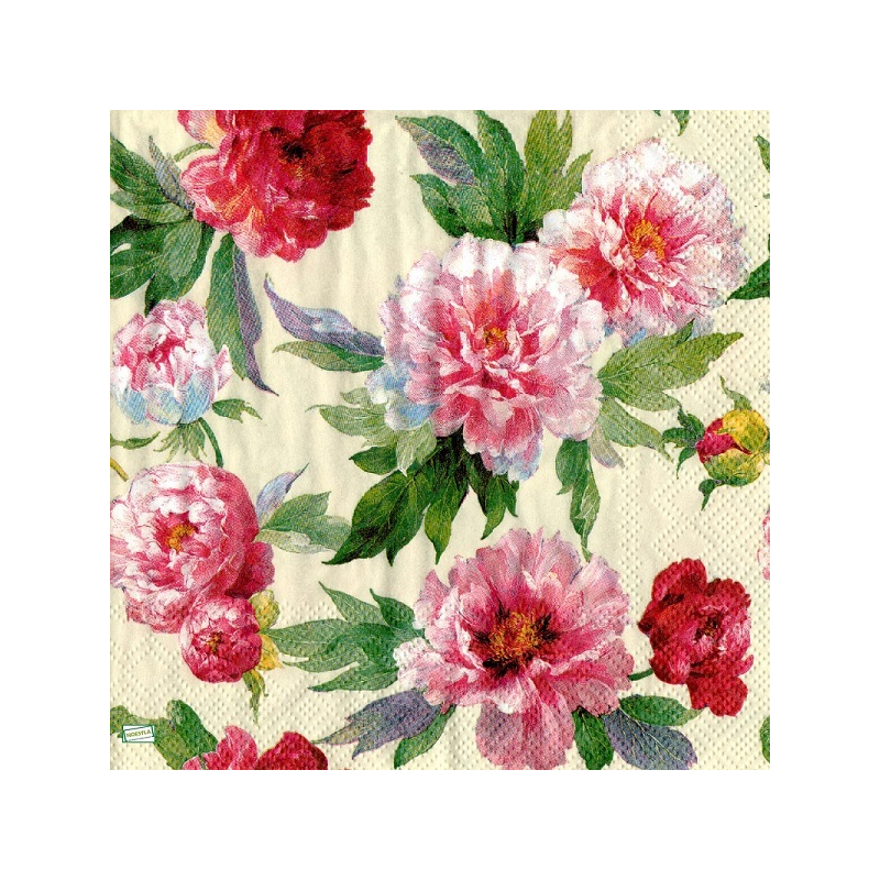 1serviette papier Les Roses-71