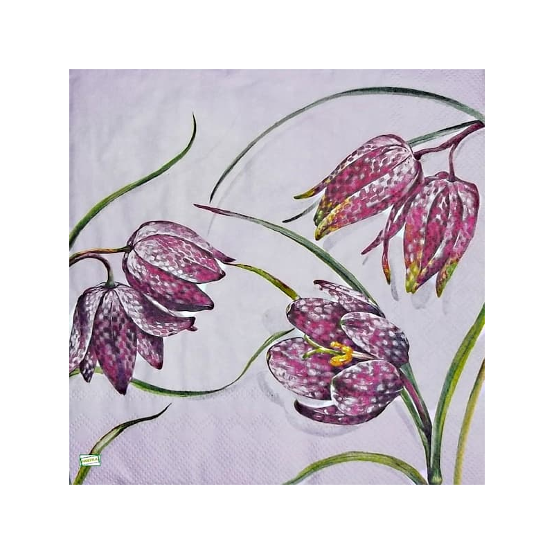 1serviette papier Fleurs-27