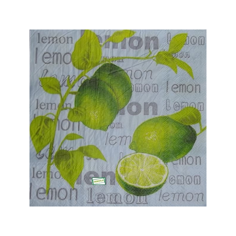 1serviette papier Citrons-1