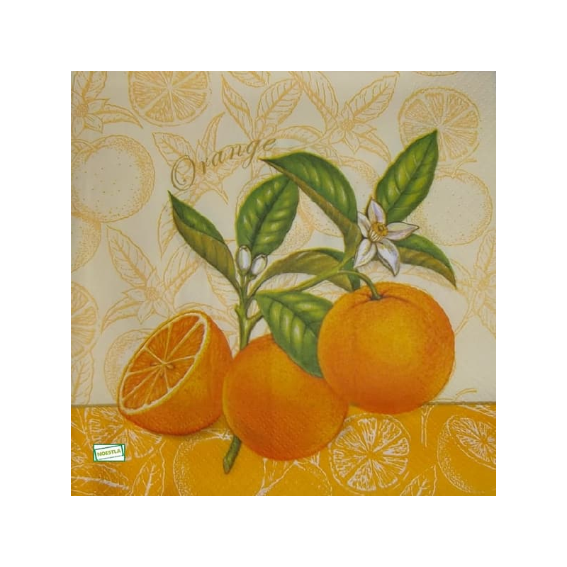 1serviette papier Oranges-4