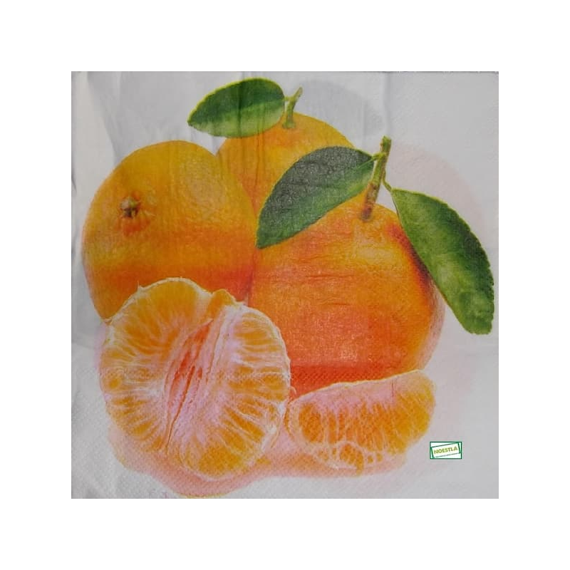 1serviette papier Oranges-10