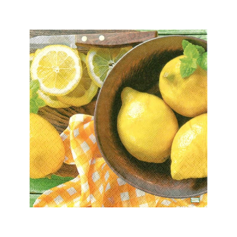 1serviette papier Citrons-20